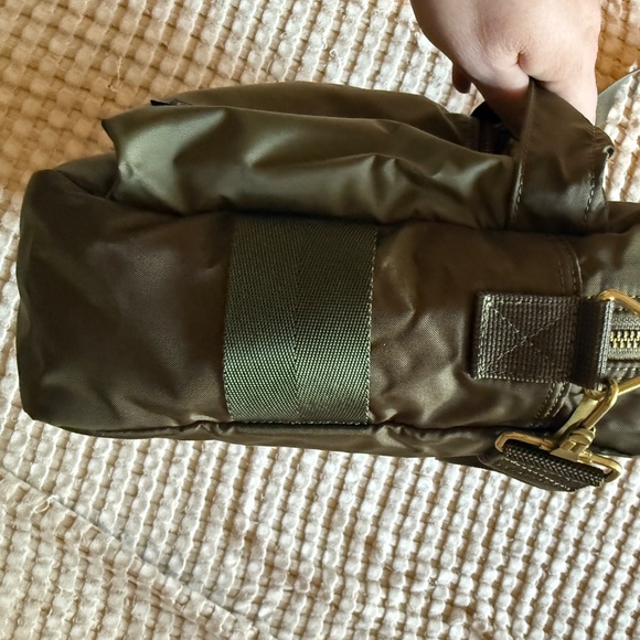 Porter-Yoshida & Co Khaki Cargo Nylon Crossbody Bag - Excellent - Picture 5 of 15